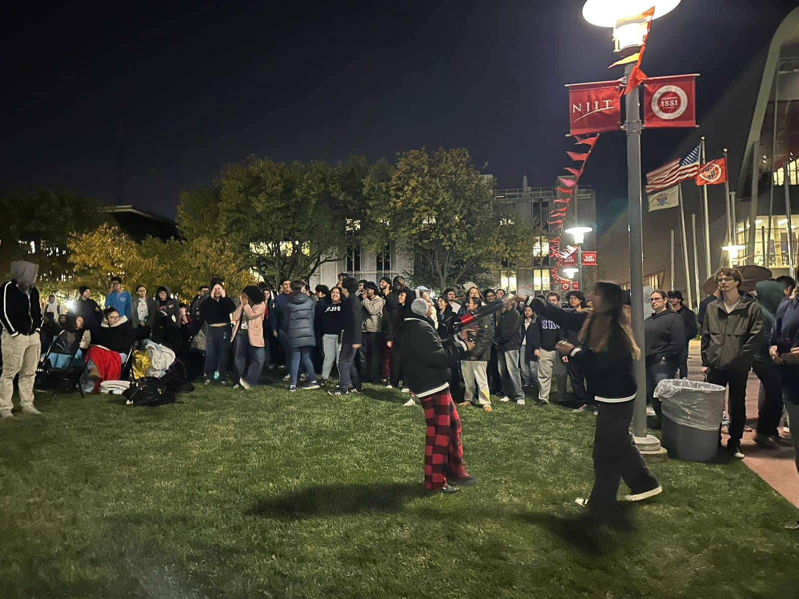 Students taking part in a SAC activity